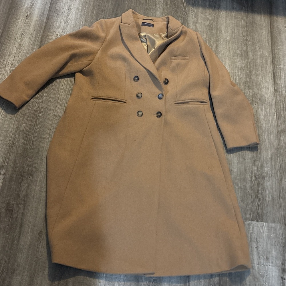 M&S Collection Trench Coat Size 22 Light Brown